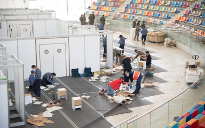 Imatge dels treballs que es van fer a l'abril | Roger Benet